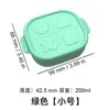 Fiambrera de Silicona Fiambrera para Calentar en Microondas para Trabajadores de Oficina Caja de Almacenamiento para Cocina Juego de Fiambreras Cuadradas