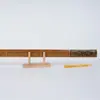 Regla de Bambú Estilo Chino Tallada como Adorno de Recuerdo, Elegante Artesanía de Recuerdo Turístico Hecha de Bambú
