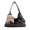 Yuezhi 2026 início do outono nova moda versátil grande capacidade bolsa de ombro para o trabalho casual simples retrô bolsa tote