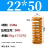Estándar Japonés Resistente a Altas Temperaturas Muelle Molde Resorte de Compresión Doméstico 65Mntf Alta Resistencia Alambre Plano Compresión Rectangular Alta Elasticidad