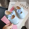 Sapatos de Menina com Laço Sapatos de Couro 2026 Primavera e Outono Novos Estilo Coreano Sapatos de Princesa para Crianças Sapatos Individuais para Meninas Sapatos de Dança