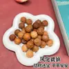 Talla de Raíz de Bodhi Envejecida DIY León Despertando Buda Adorno de Mano Pulsera de Cuentas Budistas Accesorios Creativos Hechos a Mano de Semillas de Bodhi