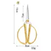 Venta al por mayor del fabricante Tijeras de Acero Inoxidable Dragón y Fénix para Bodas, Ceremonias de Apertura, Corte de Cinta, Tijeras Doradas, Tijeras Domésticas de Aleación