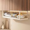 Estante de Almacenamiento Retráctil para Cocina Transfronterizo Colgador de Condimentos por Capas Colgante Interior de Gabinete Cesta Inferior Colgante