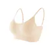 Faja de Pecho de Comercio Exterior Cinturón Ajustable Push-up Antideslizante Espalda Hermosa Faja de Pecho Tubo con Almohadilla para el Pecho Ropa Interior de Sujetador Transpirable para Mujer