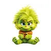 Nuevo colgante creativo de dibujos animados navideños transfronterizos del Grinch, adorno colgante acrílico para decoración de árbol de Navidad