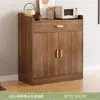 Aparador mueble de salón para el hogar mueble de almacenamiento mueble de pie contra la pared armario de cocina mueble de preparación comercial mueble para té y agua de restaurante