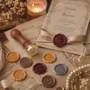 Sello de Cera Personalizado, Serie de Mensajes de Bendición Pegatinas de Sello de Cera, Pegatinas de Sello de Cera, Invitaciones de Boda