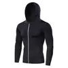Fábrica de Origen Ropa Deportiva de Otoño e Invierno Ropa Exterior Fitness Running Entrenamiento Sudadera Casual de Manga Larga Chaqueta de Secado Rápido