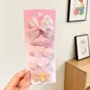 Nuevo Set de Pinzas para el Cabello de Niñas Estilo Coreano, Pinza para el Cabello con Forma de Concha, Estrella y Perla Temática del Océano, Lindo Accesorio para el Cabello con Lazo para Niñas