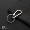 Llavero colgante multifuncional de lujo ligero para coche, anillo plano de 30 mm, llavero para hombre anti-pérdida, anillo llavero para pareja, mosquetón colgante de cintura