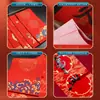 Papel Rojo para Pareados, Papel Rojo Teñido con Cera, Papel de Arroz en Blanco, Papel para Pareados del Festival de Primavera, Papel para Caligrafía Manuscrita de Bodas y Año Nuevo, Venta al por Mayor