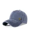 Gorra de béisbol vaquera lavada de nuevo estilo 2025 para hombres y mujeres, gorra de béisbol vaquera de primavera y verano, gorra de protección solar suave retro combinable
