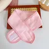 Faixa de Cabelo para Lavar o Rosto Europeia e Americana Mais Vendida, Faixa de Cabelo Simples de Cor Sólida em Tecido de Toalha com Velcro Mágico, Lenço de Cabeça Pós-Parto Atacado