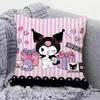Almohada Kulomi Sanrio Almohada de Animación Secundaria Almohada de Dormitorio Cojín Lumbar de Oficina Cumpleaños de Estudiante