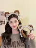Diadema de Oso de Peluche con Corona Alta para Mujer, Diadema para Lavado de Cara, Nuevo Estilo 2025, Pinza para el Cabello que No Aprieta, Accesorio para el Cabello