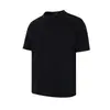 Camiseta de Manga Curta Cleanfit de Alta Qualidade Estilo Americano para Homens e Mulheres, Novo Estilo de Verão Gola Henry Top Tricotado Casual Soltinho
