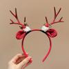 Bonita diadema de oso de peluche, regalo navideño, diadema, decoración navideña, tarjeta para el cabello, joyería con foto, accesorios para el cabello para mujeres