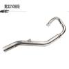 Modificación de motocicleta coche deportivo Benali 250 pequeño dragón amarillo 250 sección frontal de acero inoxidable gran cilindrada M4 tubo de escape universal