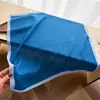 Novo lenço quadrado pequeno de algodão e linho com padrão retrô de losangos, textura de espinha de peixe e toque de veludo sintético, para usar na cabeça, como echarpe, cachecol decorativo de pescoço e lenço