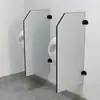 Paneles divisorios para baños públicos, paneles divisorios para baños escolares, paneles impermeables de PVC, paneles de nido de abeja de aluminio