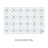 Pegatinas de Azulejos Autoadhesivas Mate para Impermeabilización de Aceite en Cocina, Renovación de Baño, Pegatinas de Pared Estilo Europeo, Artículo Popular en Amazon Temu