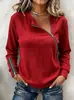 Sudadera con capucha de punto holgado, top de manga larga acanalado de cuello redondo con cremallera, diseño de puño con cremallera, transfronterizo europeo y americano