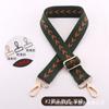 Correa de Hombro Gruesa Acolchada de 3.8CM de Ancho Correa Ajustable para Bolso Accesorios de Bolso de Hombro Cruzado Correa de Repuesto de Color Contrastante