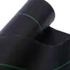 Tecido para Controle de Ervas Daninhas Agrícola, Tecido Respirável para Controle de Ervas Daninhas para Jardinagem e Pomares, Tecido Preto Respirável e Permeável à Água para Controle de Ervas Daninhas em Estufas