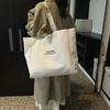 Bolsa Grande Transfronteiriça Estilosa Atmosfera Fashion Casual Senso de Alto Padrão Bolsa Tote de Grande Capacidade Portátil de Ombro Bolsa para Estudante Tendência