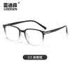 Gafas de Comercio Exterior TR90 Anti-Luz Azul Moda Gafas Ópticas Unisex Se Pueden Montar Lentes Graduados para Miopía Monturas 6042