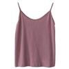 Colete de verão folgado emagrecedor versátil prático de linho algodão multicor camisola camiseta