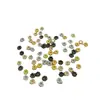 Plástico CCB copo de nieve flor pequeña cuentas geométricas perforadas transfronterizo DIY pulsera collar accesorios para joyería hechos a mano