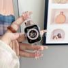 Adecuado para iWatch S9 Smart Watch, Correa de Petalos de Colores para Apple y Samsung de 18/20/22 mm con Empalme Láser