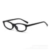 Gafas de Sol Negras Estilo Cat-Eye de Alta Gama Tendencia Estilo Jennie, Gafas de Sol Estilo Calle de Chica Popular Europea y Americana