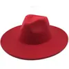 Mismo Sombrero de Lana Color Camello Estilo Jazz que el Blogger de Moda del Libro Rojo Pequeño Sombrero de Fieltro Retro Europeo y Americano de Ala Ancha para Otoño e Invierno