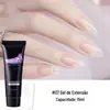Cola para Extensão de Unhas Sem Papel Cola de Fototerapia Cristalizada Creme de Extensão Rápida Cola Modelo para Nail Art Gel para Extensão de Unhas