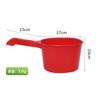 Concha Quadrada de Plástico Espessado em Vermelho Vivo para Banho, Tingimento Químico, Uso na Cozinha Doméstica, Atacado de Fábrica