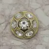 Ropa Vintage para Mujer Botones Metálicos con Pedrería, Tops Estilo Chanel, Chaquetas de Traje, Abrigos de Lana, Botones Cosidos a Mano