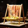Plato para comida frita estilo japonés, bandeja, plato para snacks, plato pequeño para carnes crujientes, brochetas fritas, plato para kebab, restaurante de olla caliente, estante comercial para intestinos de pato colgantes