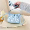 Tailandia GentleWoman Color Mini Bolso Cruzado de Bolitas Lindo Bolso de Hombro de Cuerda Nicho Bolso Versátil