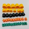 Funda Protectora de Goma Suave Tubo de Acero Tubo Redondo Tornillo Roscado Perno Varilla de Tornillo Tapa Protectora de Goma Pvc Tapa de Goma para Cable