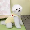 Ropa para Mascotas para Perros, Nuevos Productos de Otoño e Invierno, Oso de Peluche Bichón Perro Pequeño Mascota Gato Ropa, 25 Oso con Gorro Rojo Chaleco de Felpa