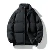 Chaqueta acolchada de algodón de talla grande hecha a medida transfronteriza M-8XL, unisex, abrigo de algodón de invierno de corte holgado con cuello alto, chaqueta acolchada engrosada