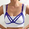 Bambú como ropa para figura AliExpress paquete comercio exterior hueco moda Cruz ajustable lencería sexy S0039