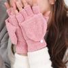 Guantes de Invierno Cálidos para Mujer Yiwu de Medio Dedo Tipo Flip para Conducir para Hombre Tejidos para Ciclismo Fabricante Venta al por Mayor para Hombres y Mujeres