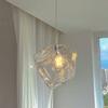 Lámpara de araña pequeña de hielo para pasillo, moderna y sencilla, diseño de moda, decoración personalizada, para el hogar, pasillo y pasillo.