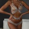 Amazon más vendido sexy personalizado cadena para el pecho playa sexy bikini cadena para la cintura una cadena para el cuerpo cadena para el cuerpo