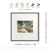 Cenário da Provença Cenário Natural Escandinavo Pintura Decorativa Terapêutica Combinação de Estudo Pintura de Pendurar Mural para Aparador