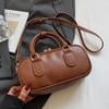 Bolso de mano tipo bolos, moderno, sencillo y elegante, de estilo coreano, pequeño, combinable con todo, tipo bandolera de hombro para mujer.